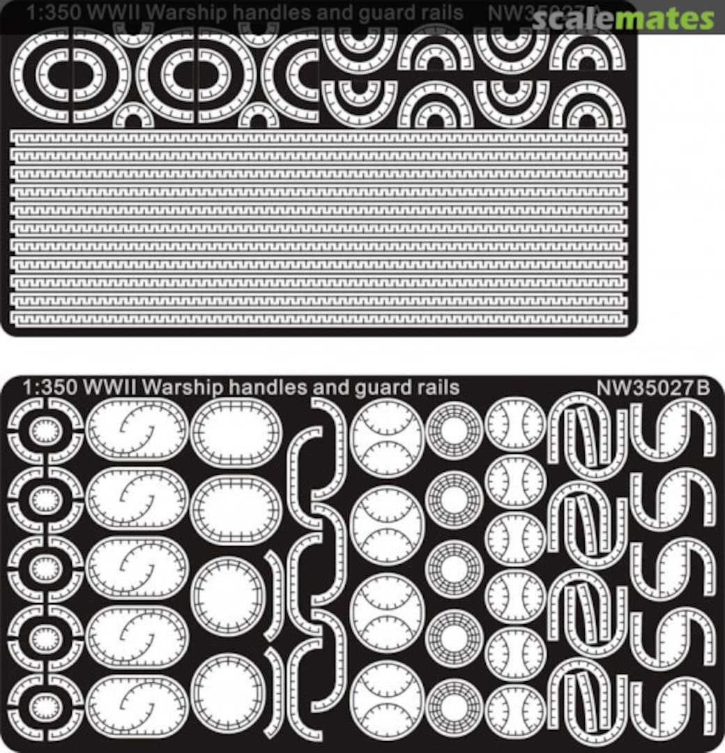 Boxart WW2 Warship Guard Rails NW35027 Alliance Model Works Boxart WW2 Warship Guard Rails NW35027 Alliance Model Works