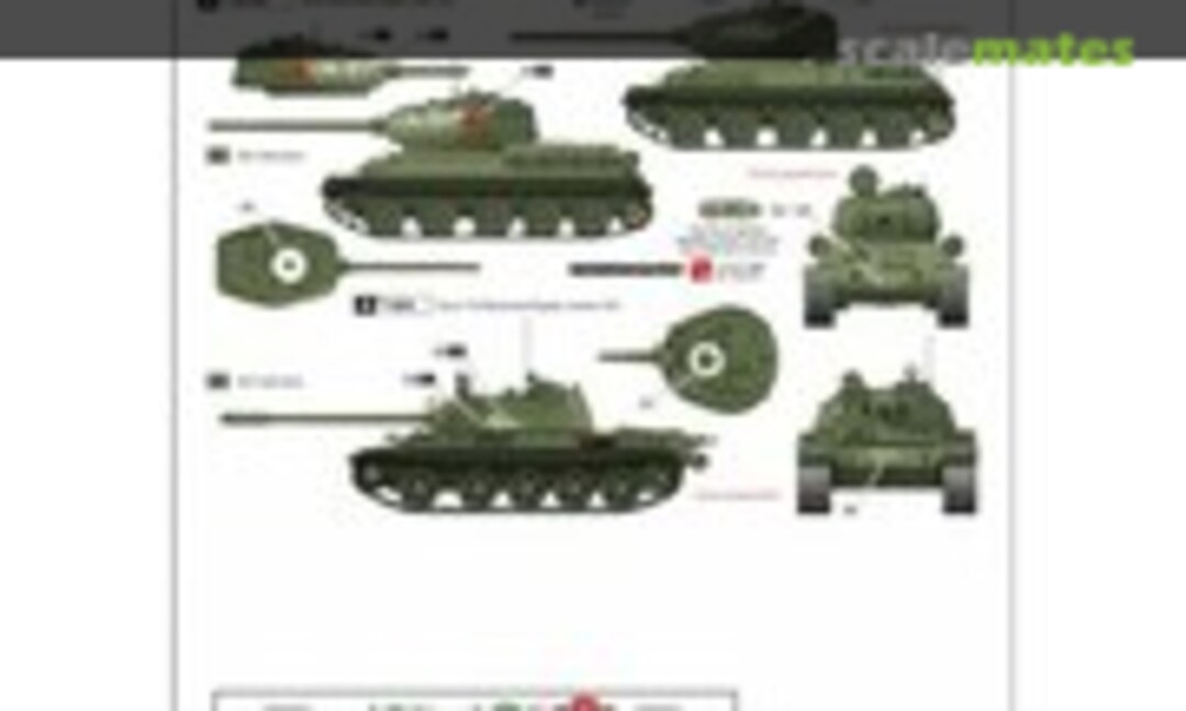 1:35 Syrian Tanks in 1967 War / Six-Day War (Star Decals 35-952) 35-952