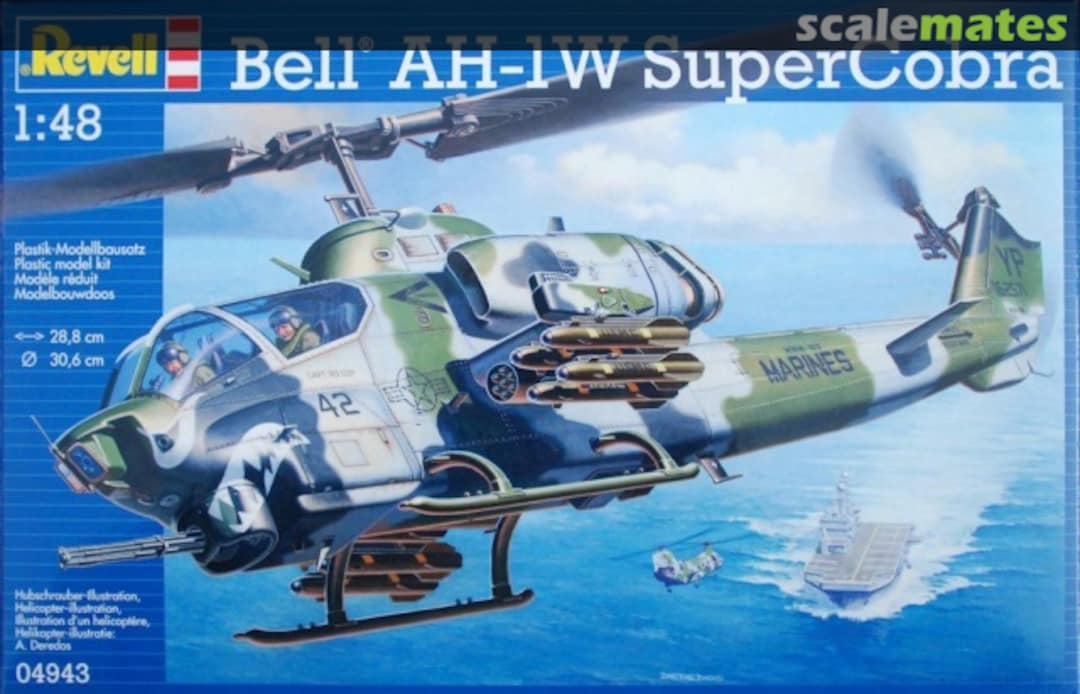 Boxart Bell AH-1W SuperCobra 04943 Revell Boxart Bell AH-1W SuperCobra 04943 Revell