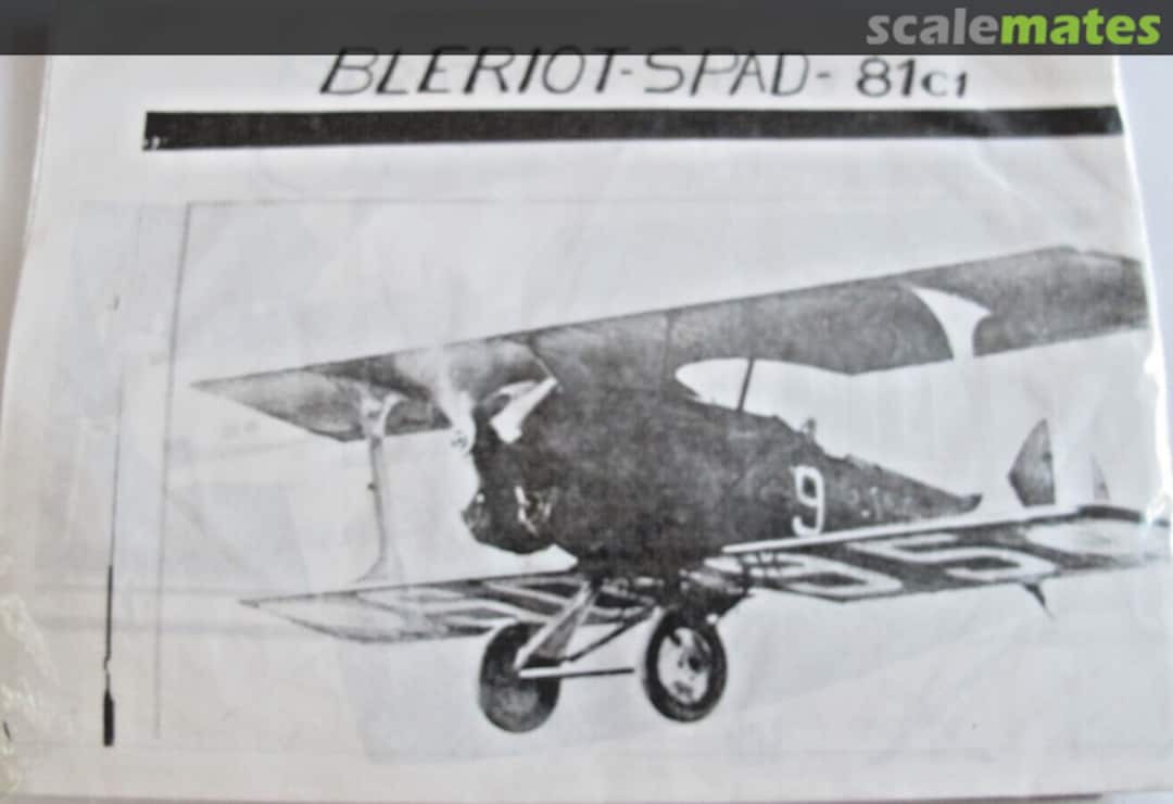 Boxart Blériot-Spad 81C1 DA7202 Dujin Boxart Blériot-Spad 81C1 DA7202 Dujin