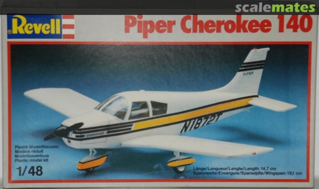Boxart Piper Cherokee 140 H-4112 Revell Boxart Piper Cherokee 140 H-4112 Revell