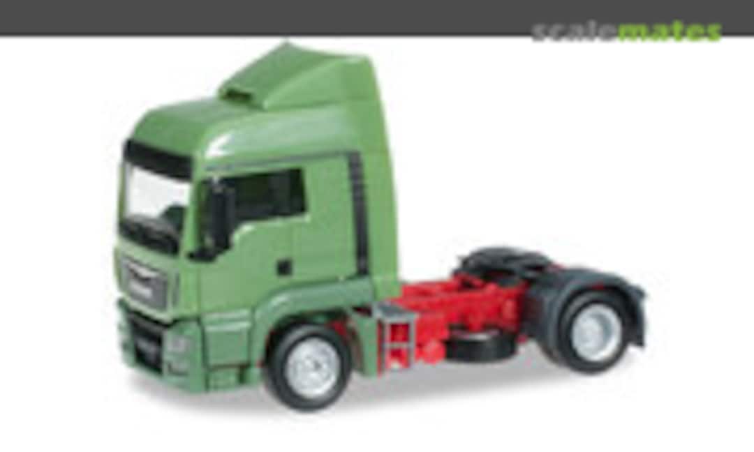 MAN TGS LX Euro 6 Zugmaschine, resedagrün (Herpa 302388-002)