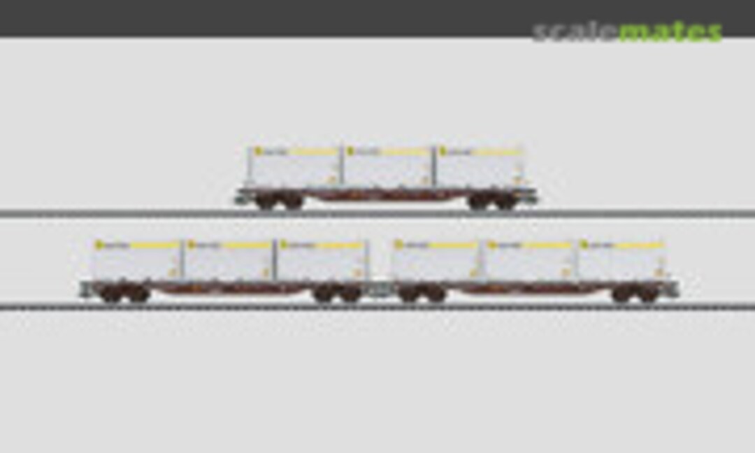 ÖBB Container 3-car set (Märklin 47079)