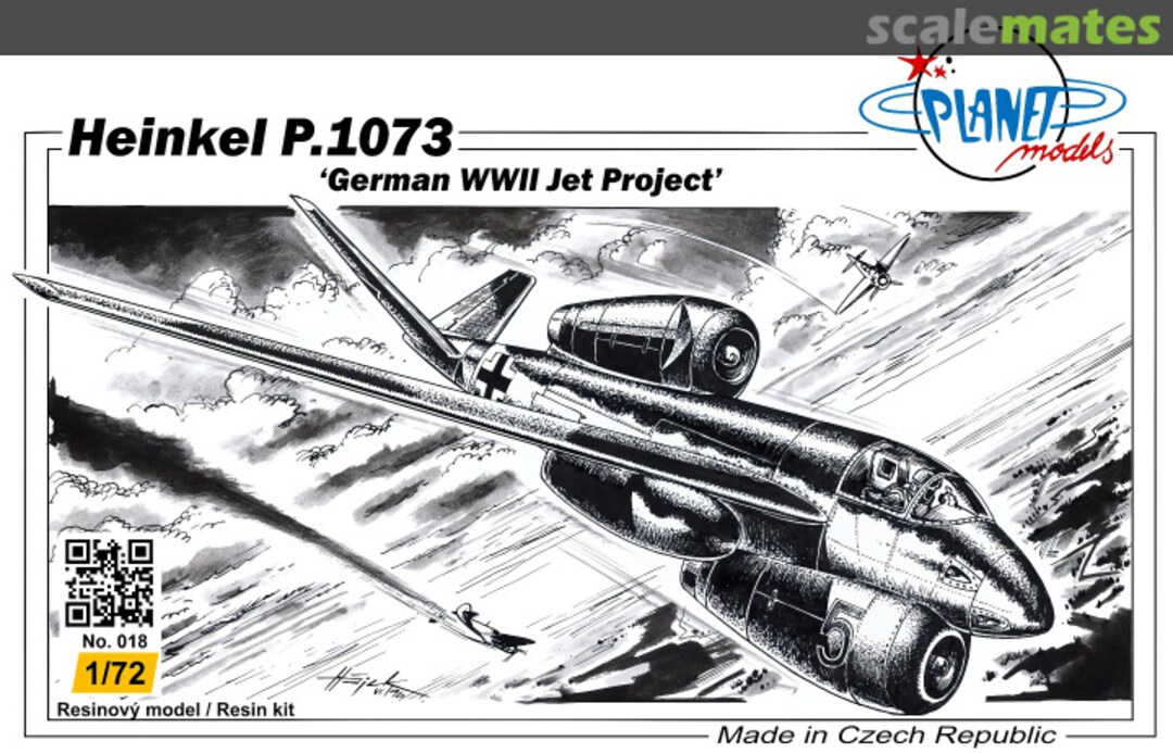 Boxart Heinkel P.1073 PLT018 Planet Models
