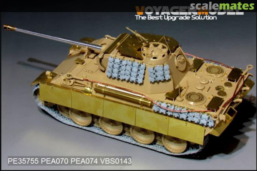 Boxart WWII German Panther A/G Pz.Rgt.26 Basic PE35755 Voyager Model Boxart WWII German Panther A/G Pz.Rgt.26 Basic PE35755 Voyager Model