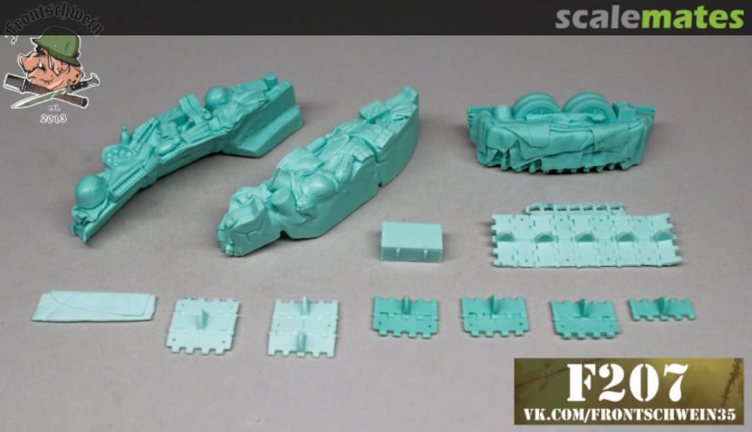 Boxart Pz. IV ausf. H Stowage Set F207 Frontschwein Boxart Pz. IV ausf. H Stowage Set F207 Frontschwein