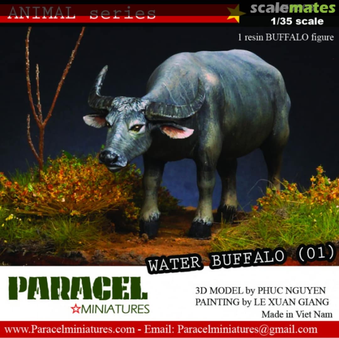 Boxart Vietnamese Water Buffalo 01 AN3506 Paracel Miniatures Boxart Vietnamese Water Buffalo 01 AN3506 Paracel Miniatures