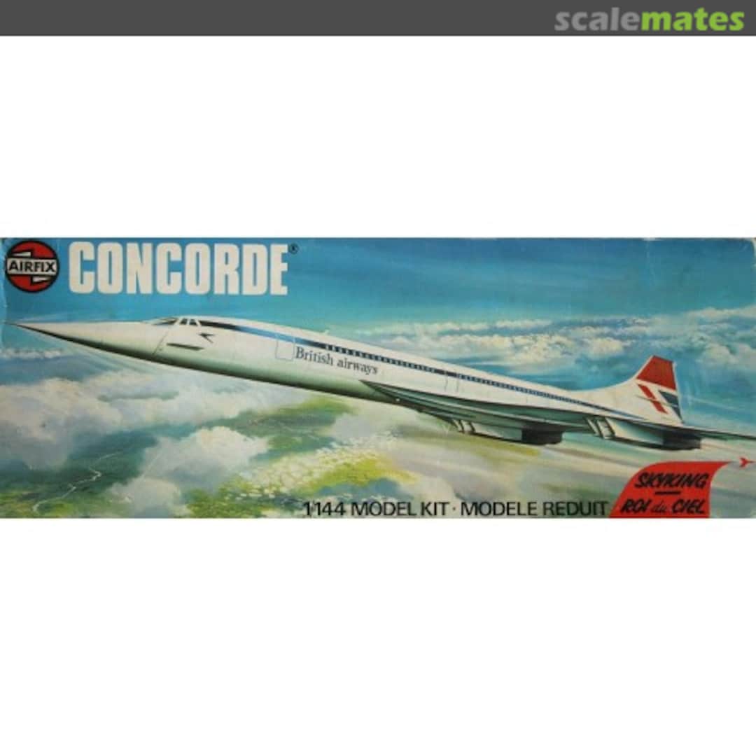 Boxart BAC/Aerospatiale Concorde 06175 Airfix Boxart BAC/Aerospatiale Concorde 06175 Airfix