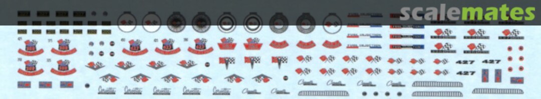 Boxart 1963 - 1967 Chevrolet Corvette s & emblems Keith Marks Decals Boxart 1963 - 1967 Chevrolet Corvette s & emblems Keith Marks Decals