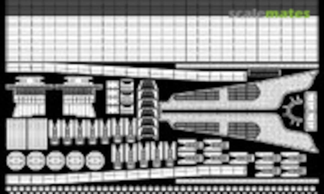 1:200 IJN Yamato supplementary set (Atlantic Models ATEMisc 04) ATEMisc 04