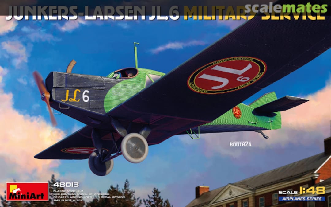 Boxart Junkers-Larsen JL.6 48013 MiniArt Boxart Junkers-Larsen JL.6 48013 MiniArt