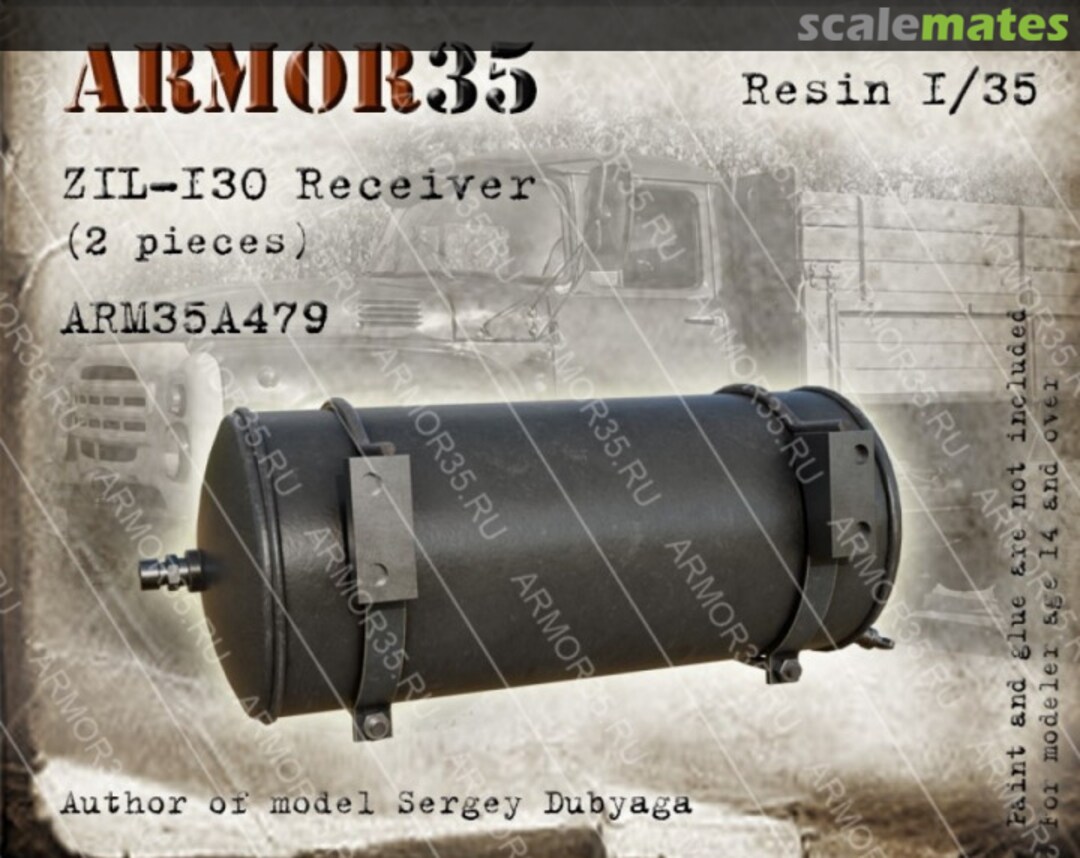 Boxart ZIL-130 Receiver (2 pcs) ARM35A479 Armor35 Boxart ZIL-130 Receiver (2 pcs) ARM35A479 Armor35