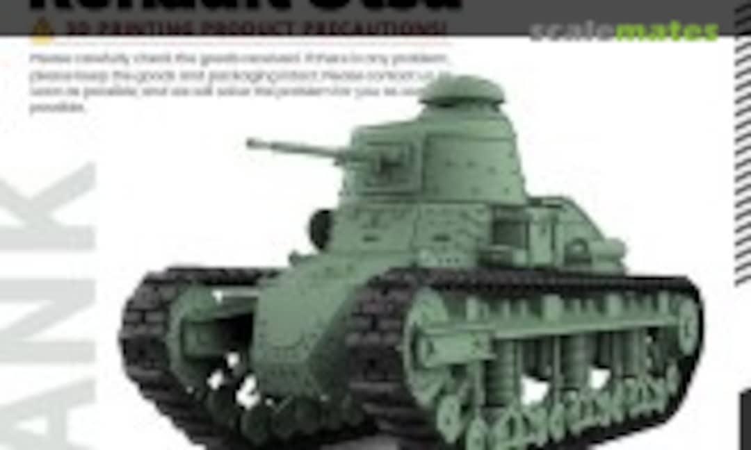 1:72 Japan Renault Otsu Light Tank (SSMODEL SS72833) SS72833