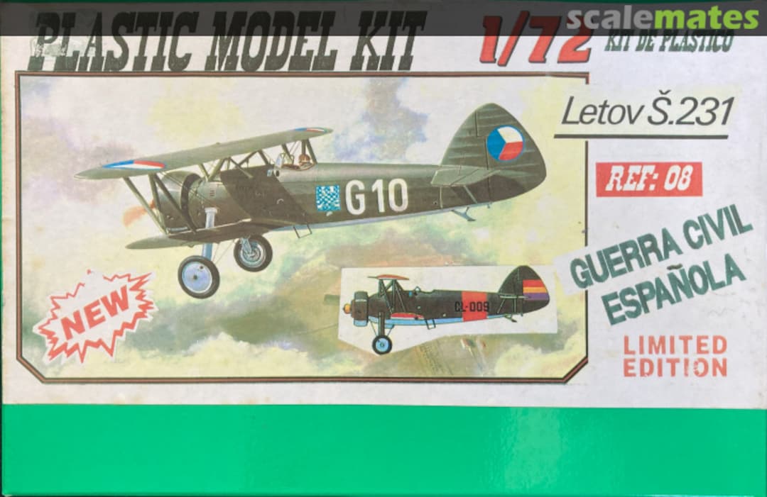 Boxart Letov Š.231 08 Bum