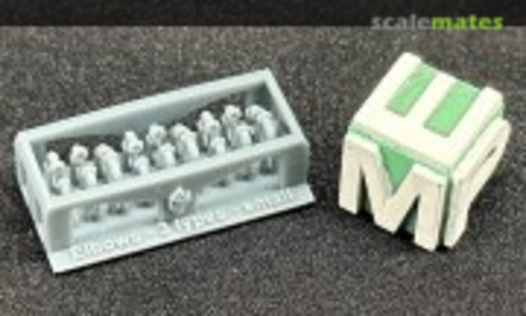 No Kszta?tki - set 2 - 3 Typy - Ma?e - 3x6 pieces (1,5mm) (EMP3d 99160608) 99160608