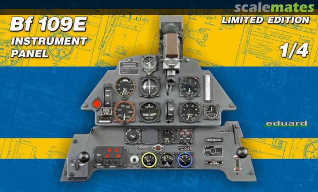 Boxart Bf 109E Instrument Panel 14002 Eduard Boxart Bf 109E Instrument Panel 14002 Eduard