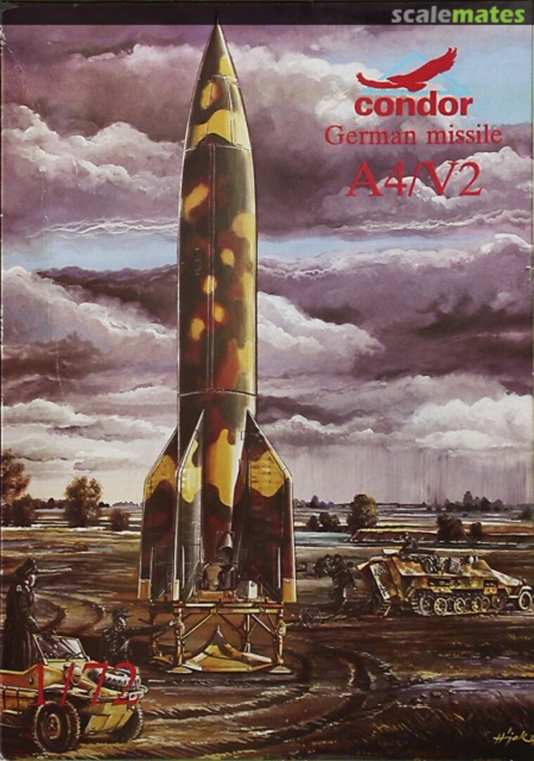Boxart German Missile A4/V-2 001 Condor/MPM Boxart German Missile A4/V-2 001 Condor/MPM
