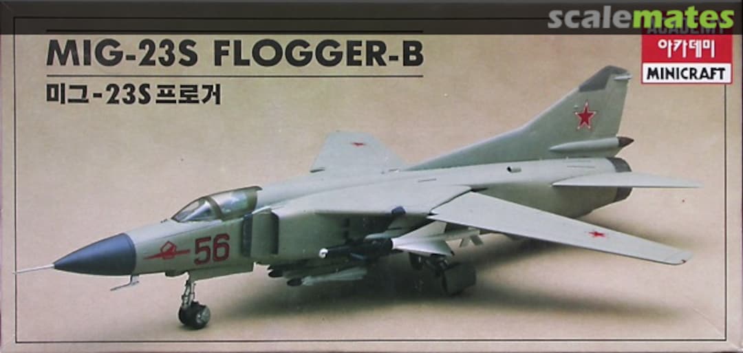 Boxart MiG-23S Flogger-B 1621 Academy/Minicraft Boxart MiG-23S Flogger-B 1621 Academy/Minicraft