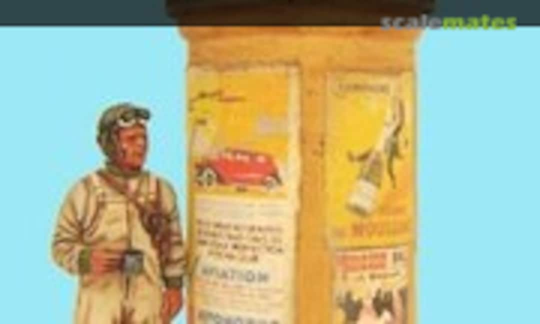 1:35 Advertising Kiosk #2 (Tiger Productions TW-35072) TW-35072