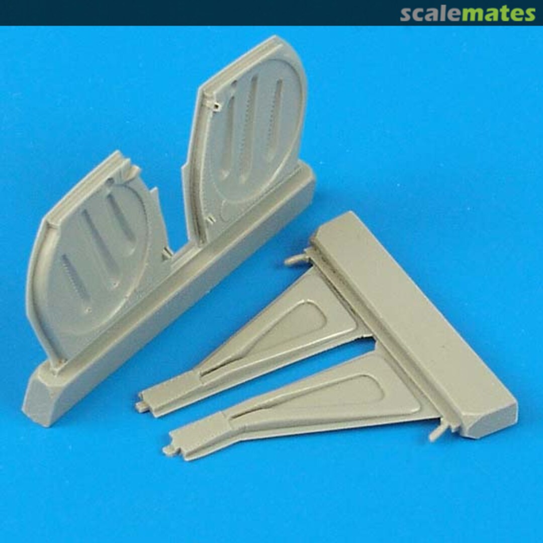 Boxart P-51D Mustang - Undercariage Covers QB 48 097 Quickboost