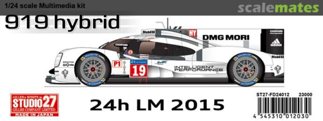 Boxart Porsche 919 Hybrid ST27-FD24012 Studio27 Boxart Porsche 919 Hybrid ST27-FD24012 Studio27