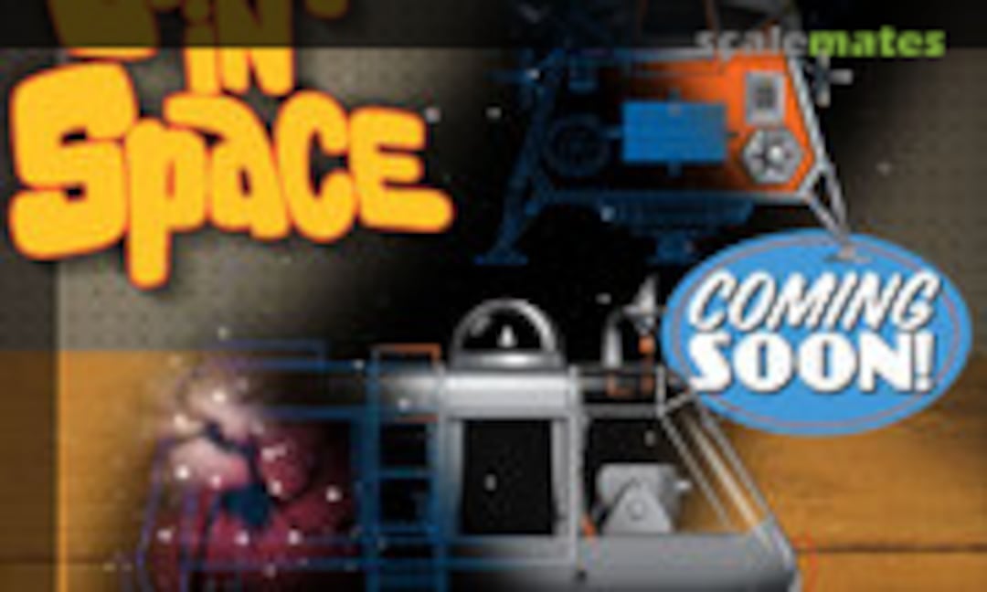 Lost in Space: Space Pod &amp; Chariot (Plastic/Resin/PE) (Moebius Models 1007)