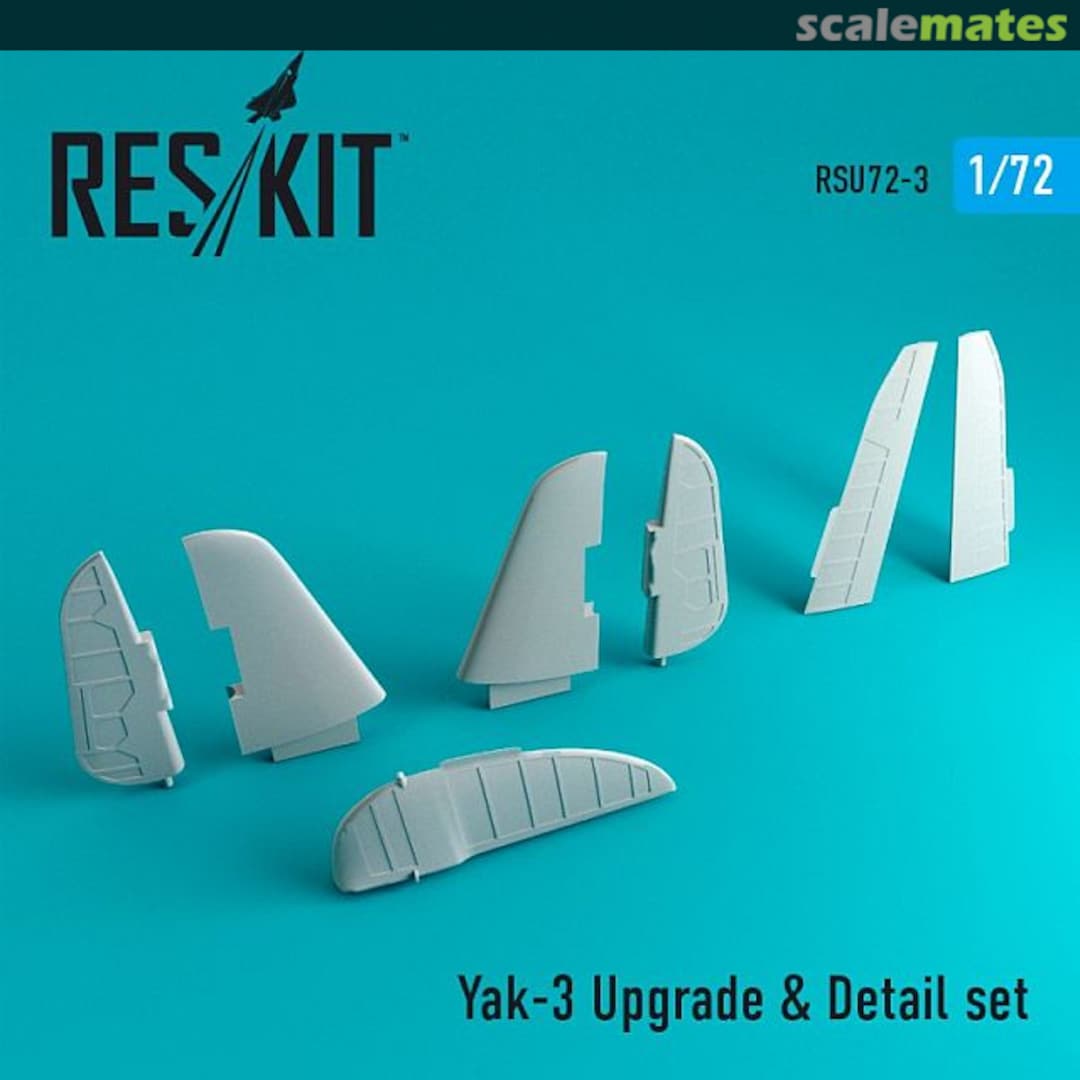 Boxart Yak-3 Upgrade and Detail Set RSU72-0003 ResKit Boxart Yak-3 Upgrade and Detail Set RSU72-0003 ResKit