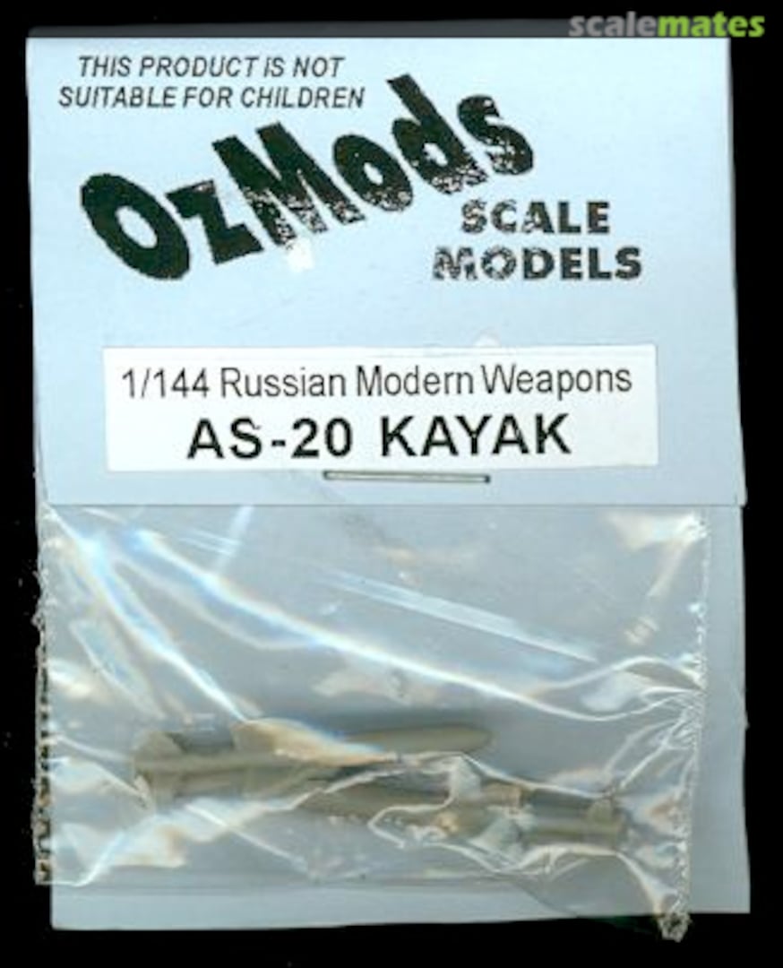 Boxart AS-20 Kayak (pack of 2) OZCONV14405-15 OzMods