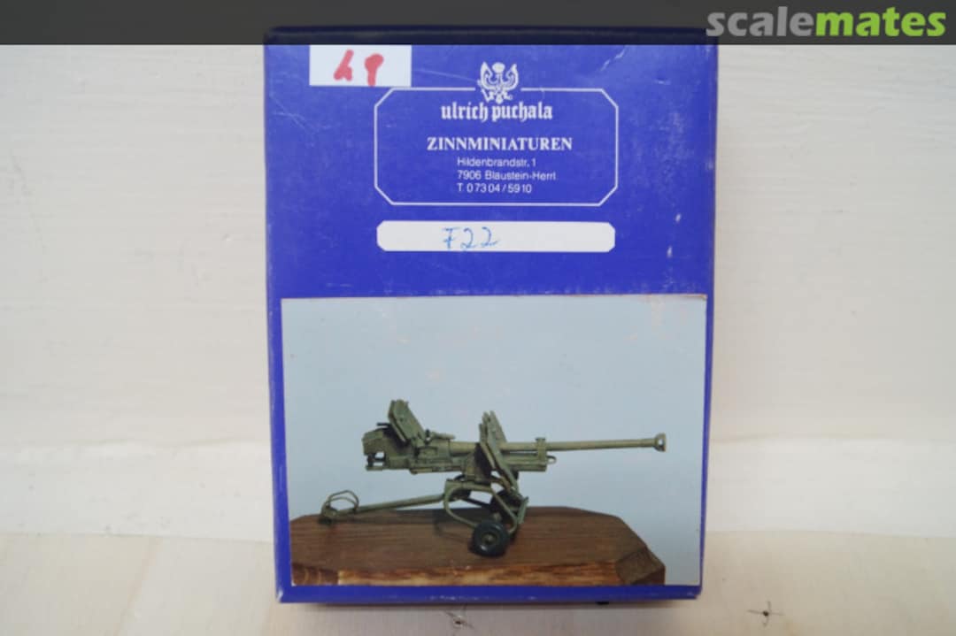 Boxart 2,8cm Panzerbüchse 41 F22 Ulrich Puchala Zinnminiaturen Boxart 2,8cm Panzerbüchse 41 F22 Ulrich Puchala Zinnminiaturen