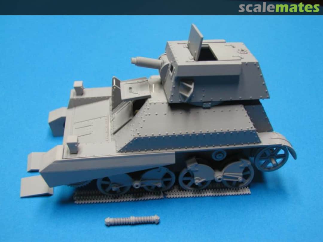 Boxart Vickers Light tank Mk II Early Version IMA02635 International Models Asia Boxart Vickers Light tank Mk II Early Version IMA02635 International Models Asia