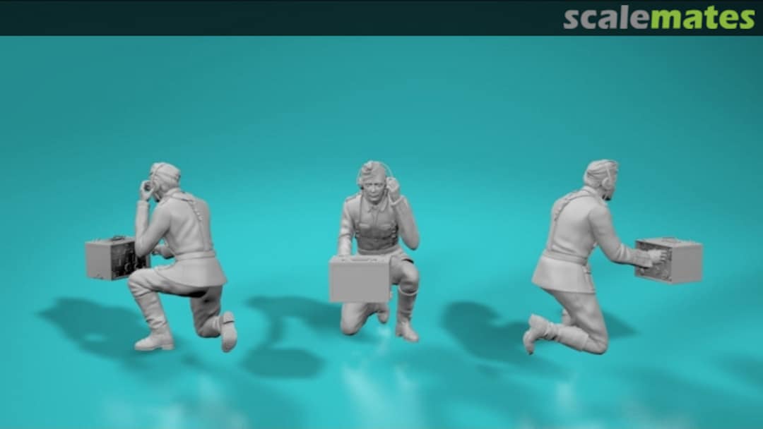 Boxart German WWII soldier - radio - version 3 99200203-72 EMP3d Boxart German WWII soldier - radio - version 3 99200203-72 EMP3d