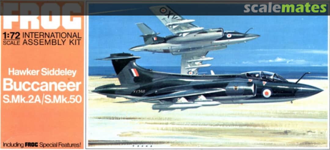 Boxart Hawker Siddeley Buccaneer S.Mk.2A/S.Mk.50 F238 FROG Boxart Hawker Siddeley Buccaneer S.Mk.2A/S.Mk.50 F238 FROG