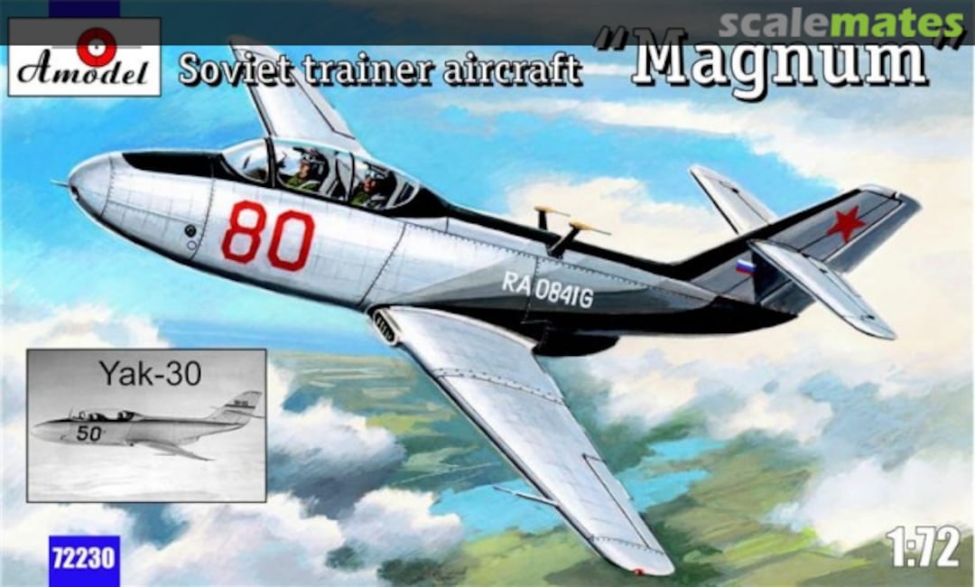 Boxart Soviet training aircraft "Magnum" 72230 Amodel Boxart Soviet training aircraft "Magnum" 72230 Amodel