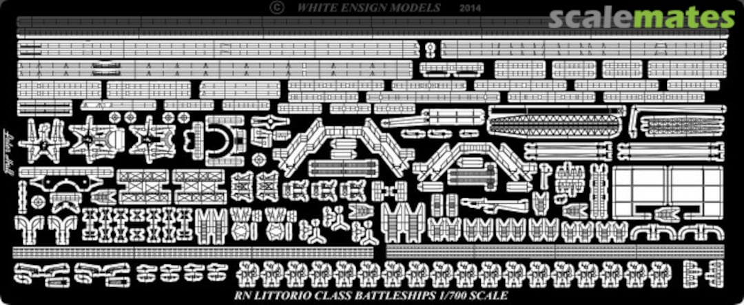 Boxart Littorio-Class Battleships PE 7117 White Ensign Models Boxart Littorio-Class Battleships PE 7117 White Ensign Models