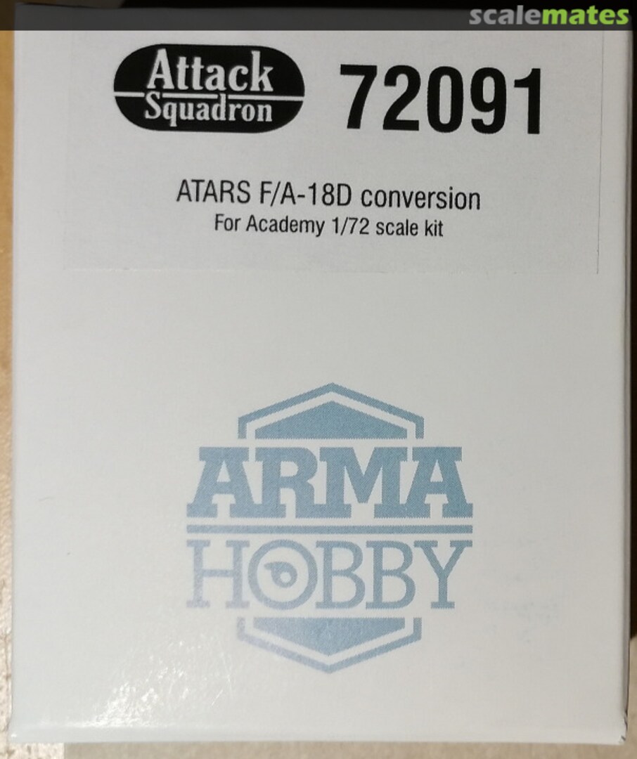 Boxart ATARS F-18D conversion 72091 Attack Squadron Boxart ATARS F-18D conversion 72091 Attack Squadron