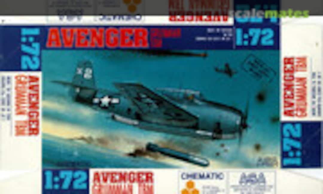 1:72 Avenger Grumman TBM (AGA/Chematic 7204)