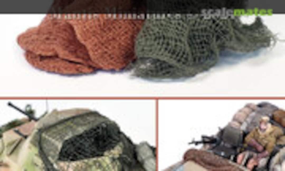 1:35 Green & Brown Camouflage Mesh (Mantis Miniatures CAM06) CAM06