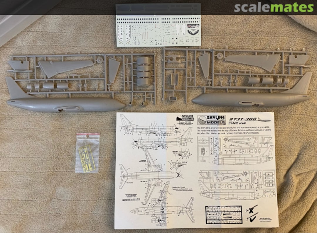 Contents Boeing 737-300 SKY144-01 Skyline Models