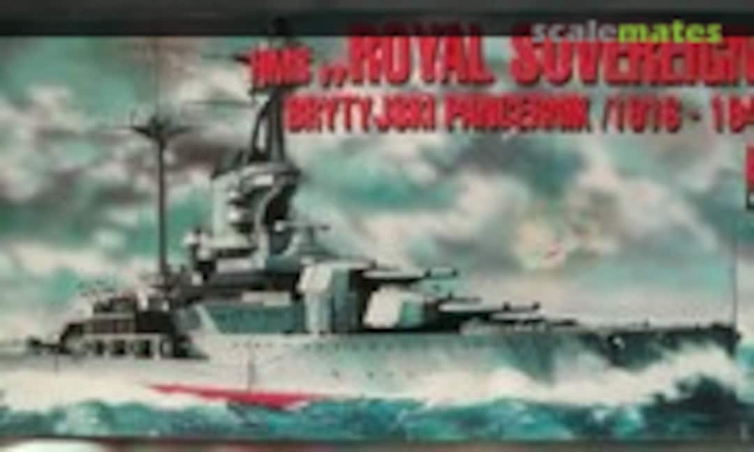 1:500 HMS Royal Sovereign (ZTS Plastyk S112)