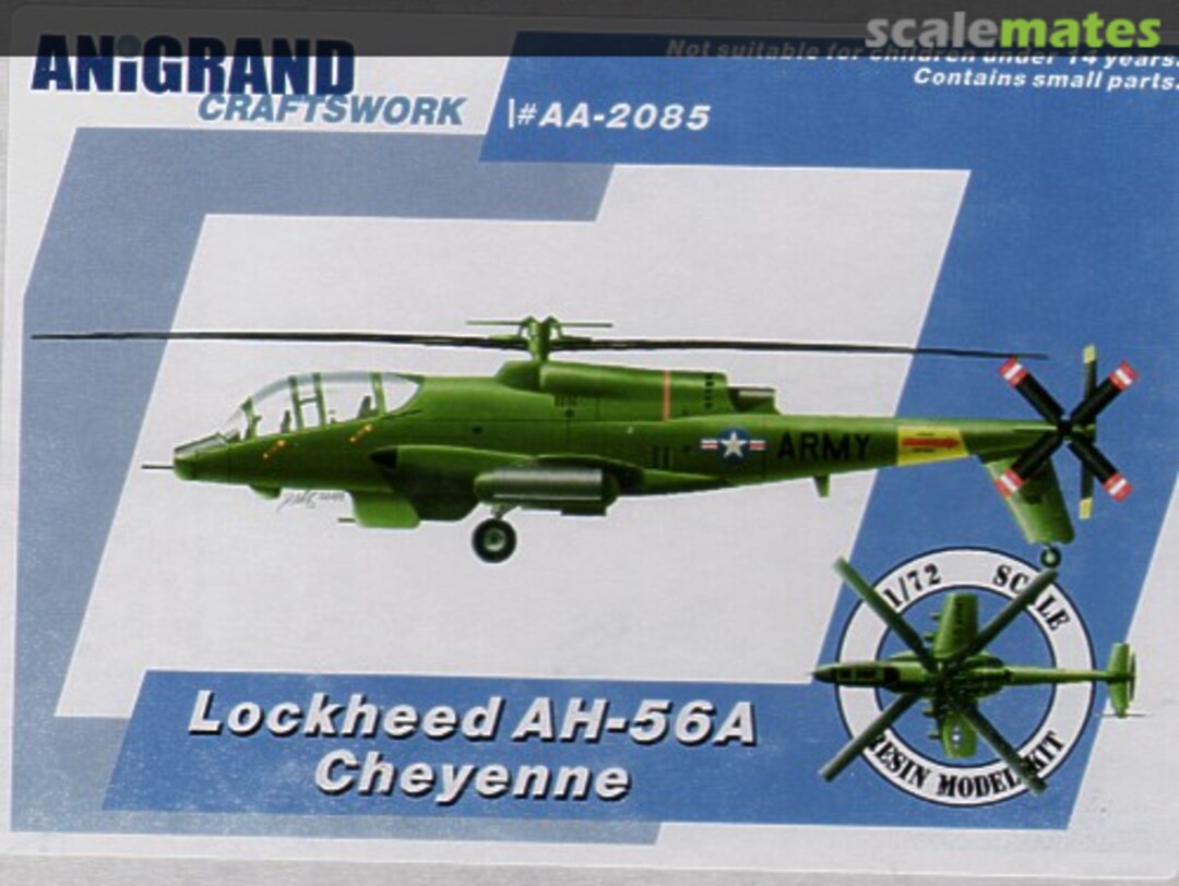 Boxart Lockheed AH-56A Cheyenne AA-2085 Anigrand Craftswork