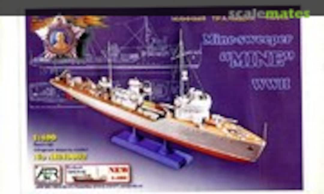 1:400 Mine-Sweeper MINE WWII (AER Model Studio 40002) 40002