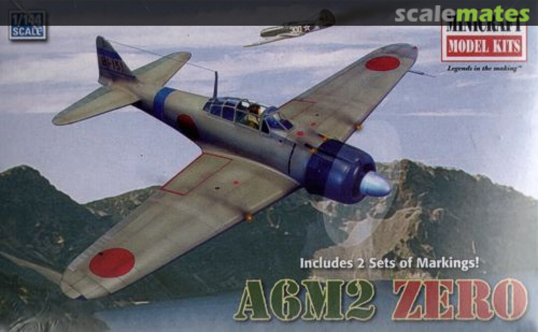 Boxart A6M2 Zero 14623 Minicraft Model Kits Boxart A6M2 Zero 14623 Minicraft Model Kits