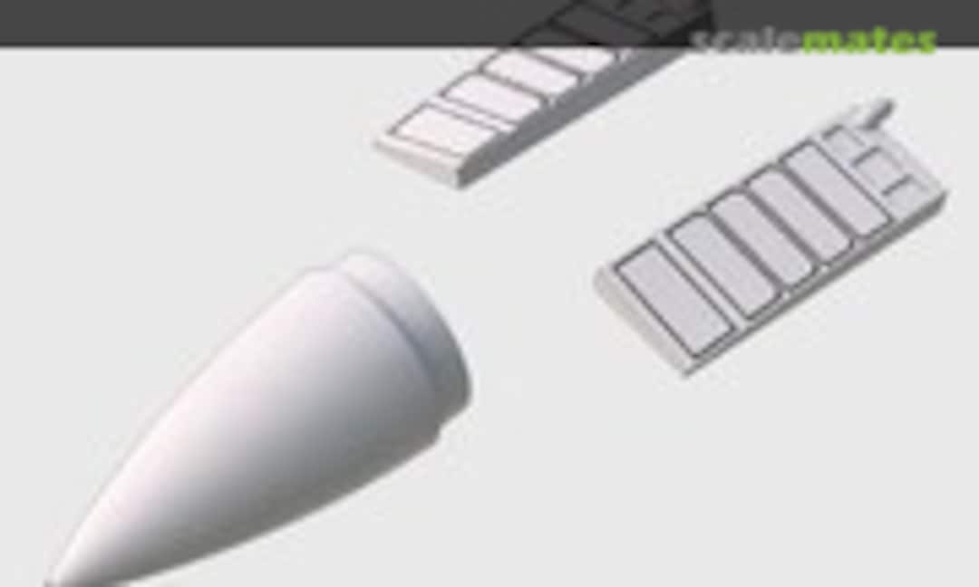 1:72 MiG-29A Radome and closed upper jet intakes (Attack Squadron 72093) 72093