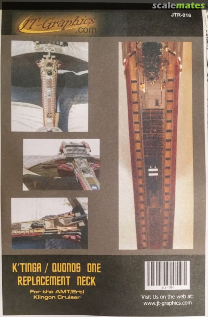 Boxart K'Tinga / Quonos One Replacement Neck JTR-016 JT-Graphics Boxart K'Tinga / Quonos One Replacement Neck JTR-016 JT-Graphics