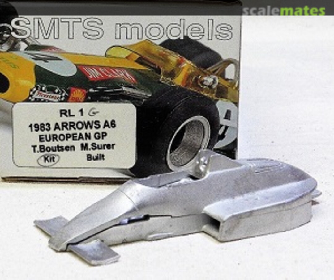 Boxart Arrows-Ford A6 F1 RL1G Scale Model Technical Service Boxart Arrows-Ford A6 F1 RL1G Scale Model Technical Service