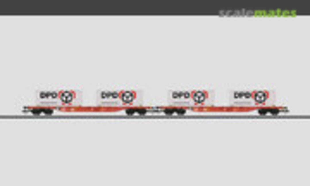 DB AG Container flat 2-car set (Märklin 47088)