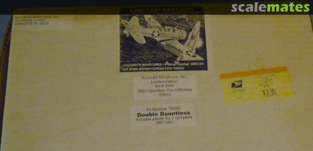 Boxart Double Dauntless 7806A Accurate Miniatures Boxart Double Dauntless 7806A Accurate Miniatures