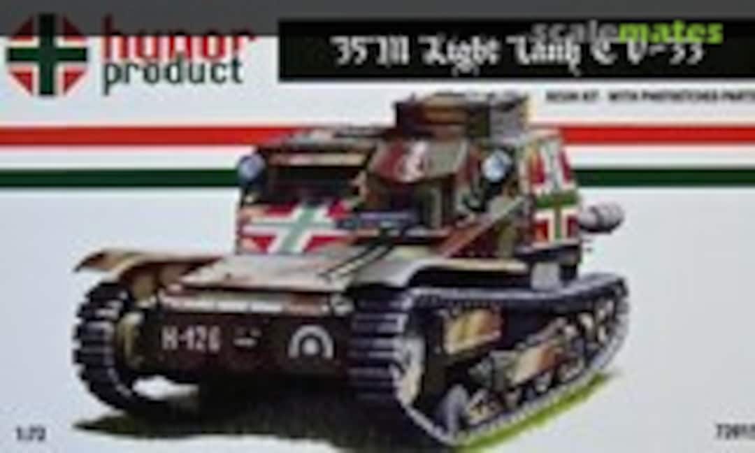 CV33 35M Light Tank (Hunor Product 72015)