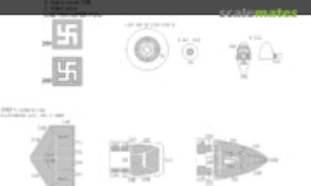 1:48 FW 200C-4 EXPERT kabuki masks (New Ware NWAM0344) NWAM0344