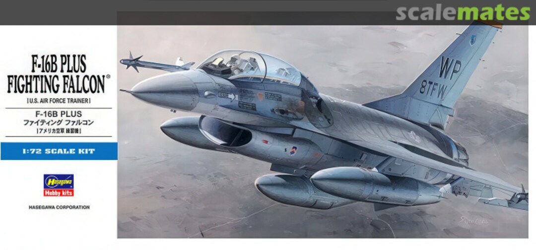 Boxart F-16B Plus Fighting Falcon 00444 Hasegawa Boxart F-16B Plus Fighting Falcon 00444 Hasegawa